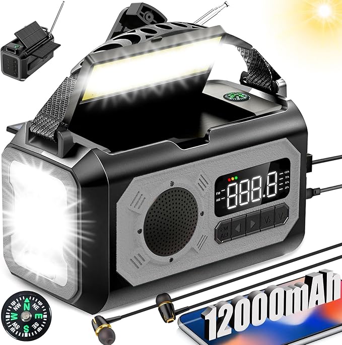 Radio de Emergencia a Manivela